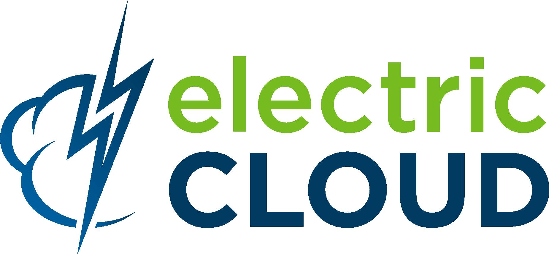 Electric Cloud Logo Vector Logo